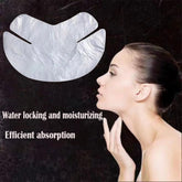 100pcs Disposable Neck Mask,Neck Wrinkle Paper Sheets Moisturizer Mask, for DIY Skin Care Moisturizing Firming (Neck Mask)